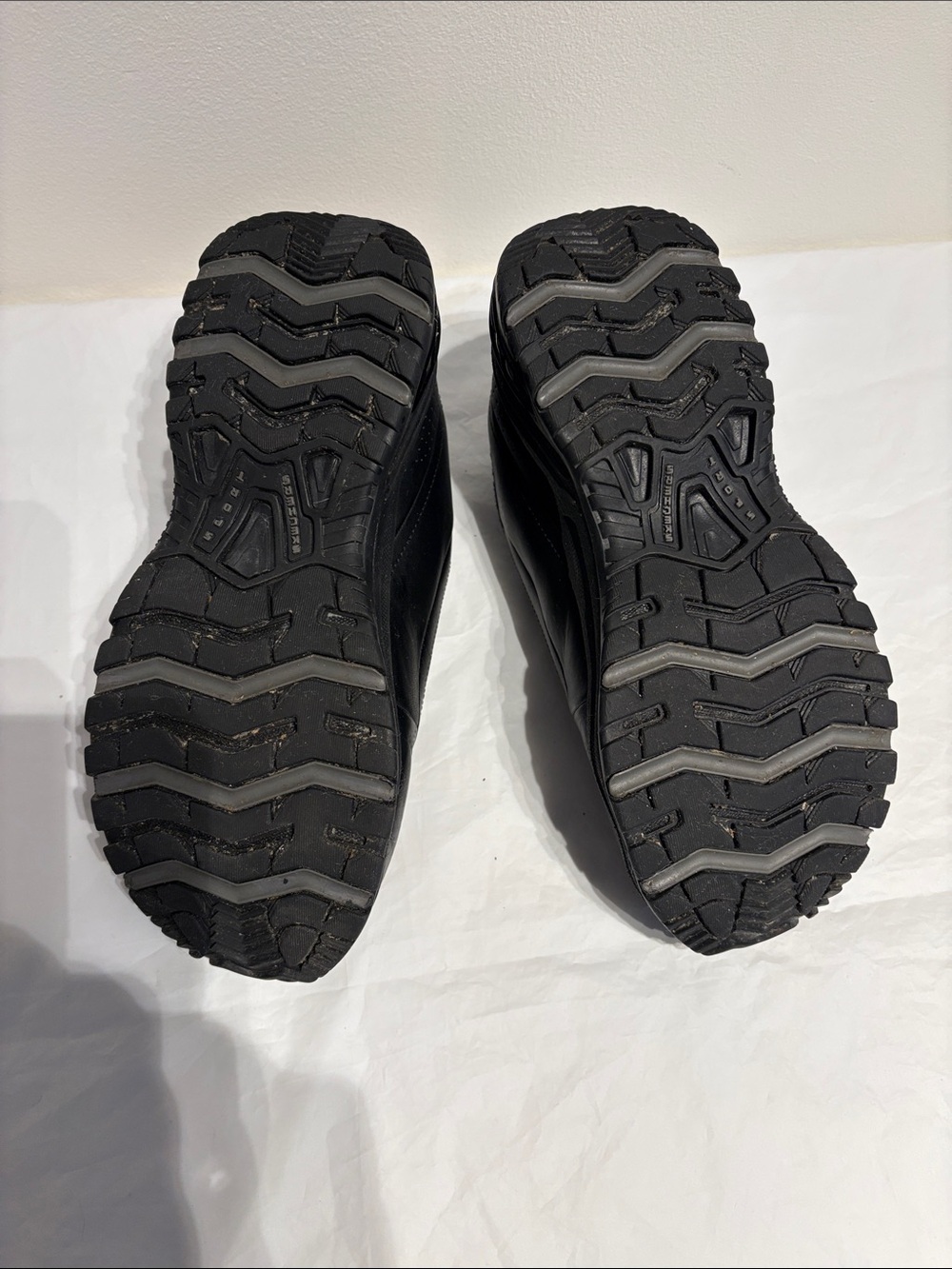 Skechers Women’s Black Slip-On Athletic Sneakers with Silver Eyelets - Picture 5 of 8